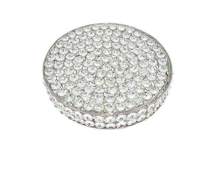 Metal and Glass Crystal Box in Good Quality for Decoration
