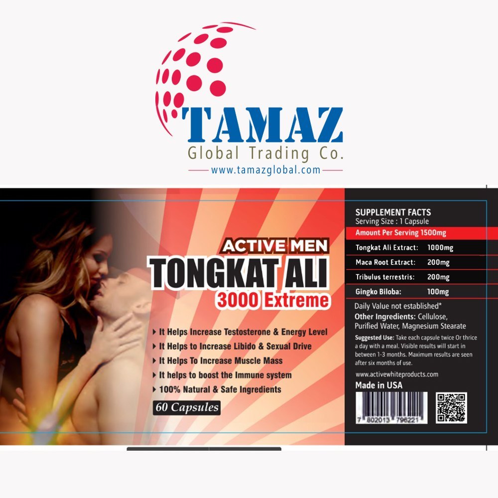 Tongkat Ali Extract By Active Men Tongkat Ali 3000 Extreme