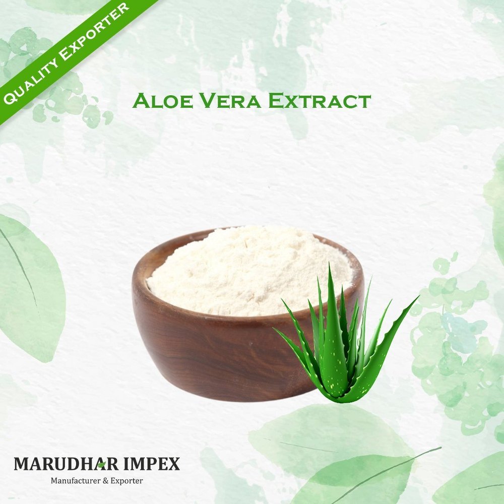 Aloe Vera Powder Extract, Packaging Type: Bulk bag, Pouch, Plant