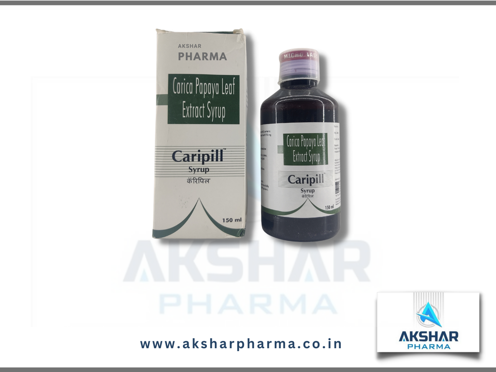 Carica Papaya Leaf ( Caripill Syrup), Packaging Type: Plastic Bottle, Packaging Size: 1*1