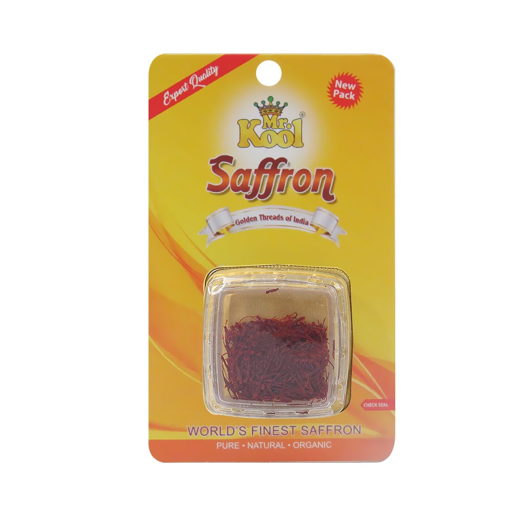 Mr Kool Saffron For Food, Packaging Size: 0.5 Gm