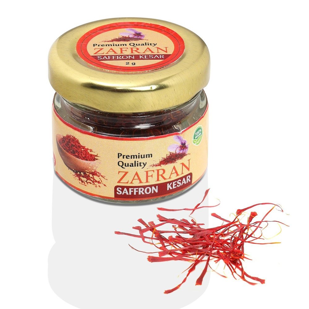 Sunnah\'s Zafran Kesar Saffron, Packaging Type: Glass Jar, Instock