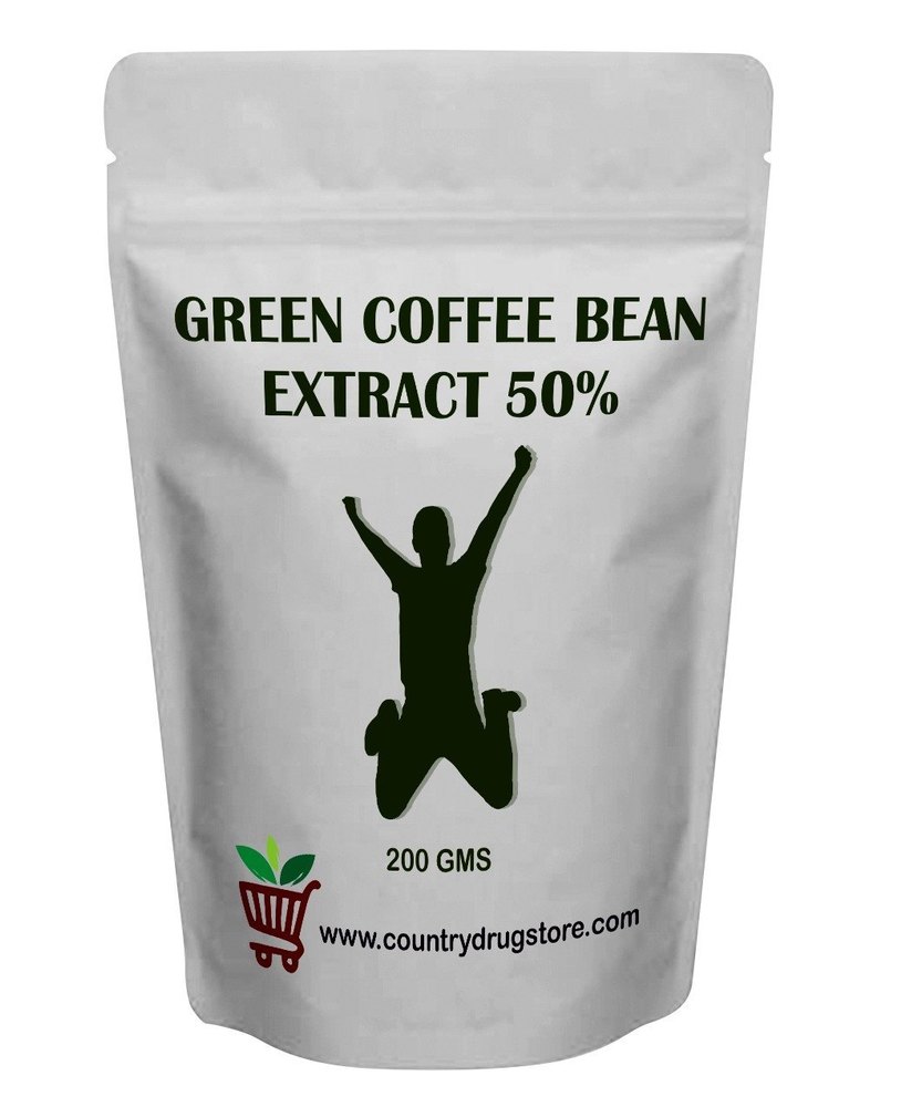 Green Coffee Bean Extract 50%, Packaging Size: 200 Gram