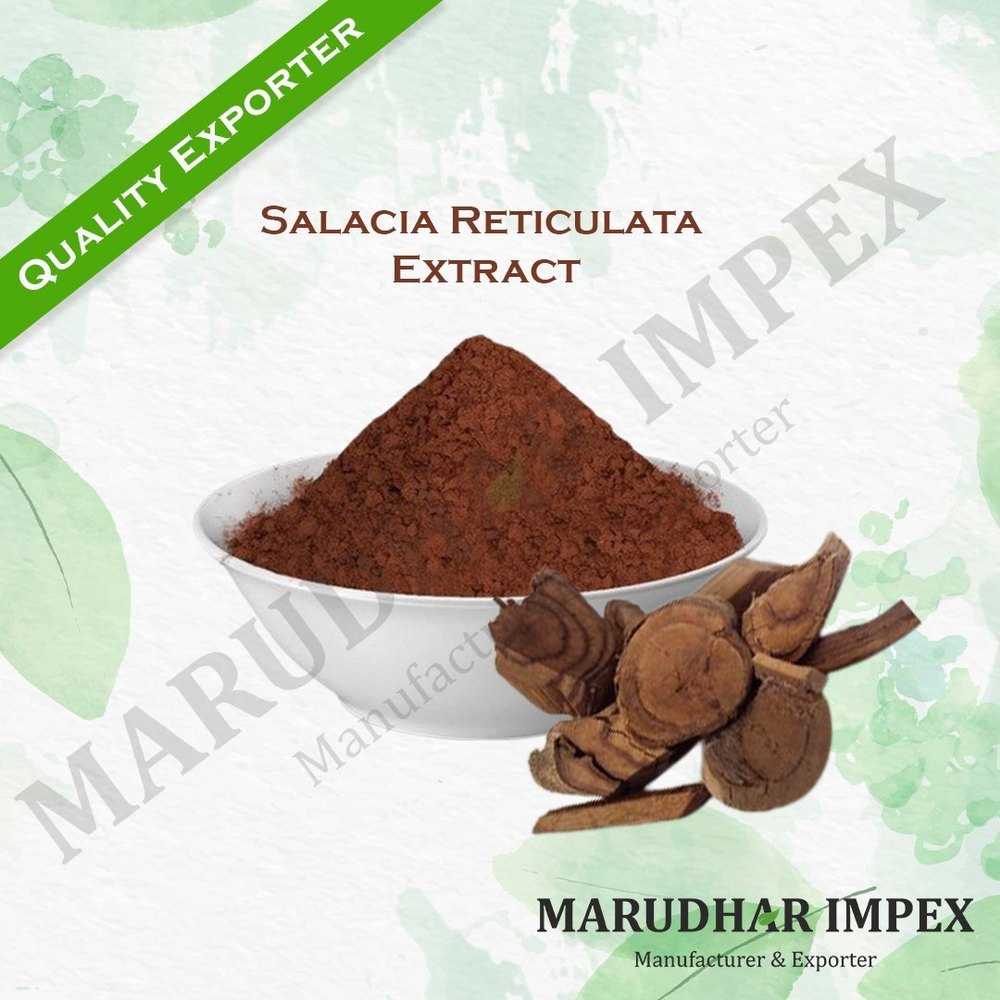 Food Grade Salacia Reticulata Extract, Packaging Size: 100 Gm To 1 KG, Packaging Type: Packet