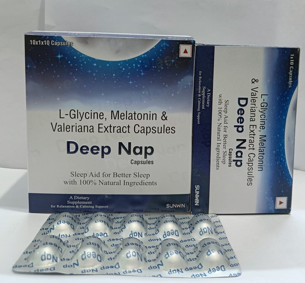 Sunwin l - Glycine Melatonin & Valeriana Extract Capsules