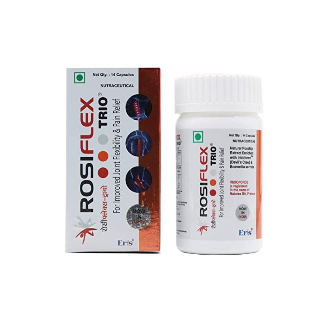 Rosiflex Trio Capsule, Treatment: Joint Inflammation, Packaging Size: 14 Capslues