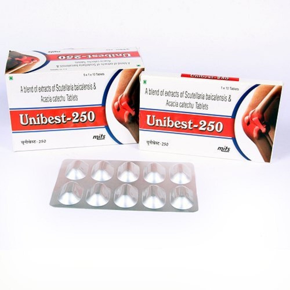 Scutellaria Baicalensis & Acacia Catechu 250mg, Prescription, MITS