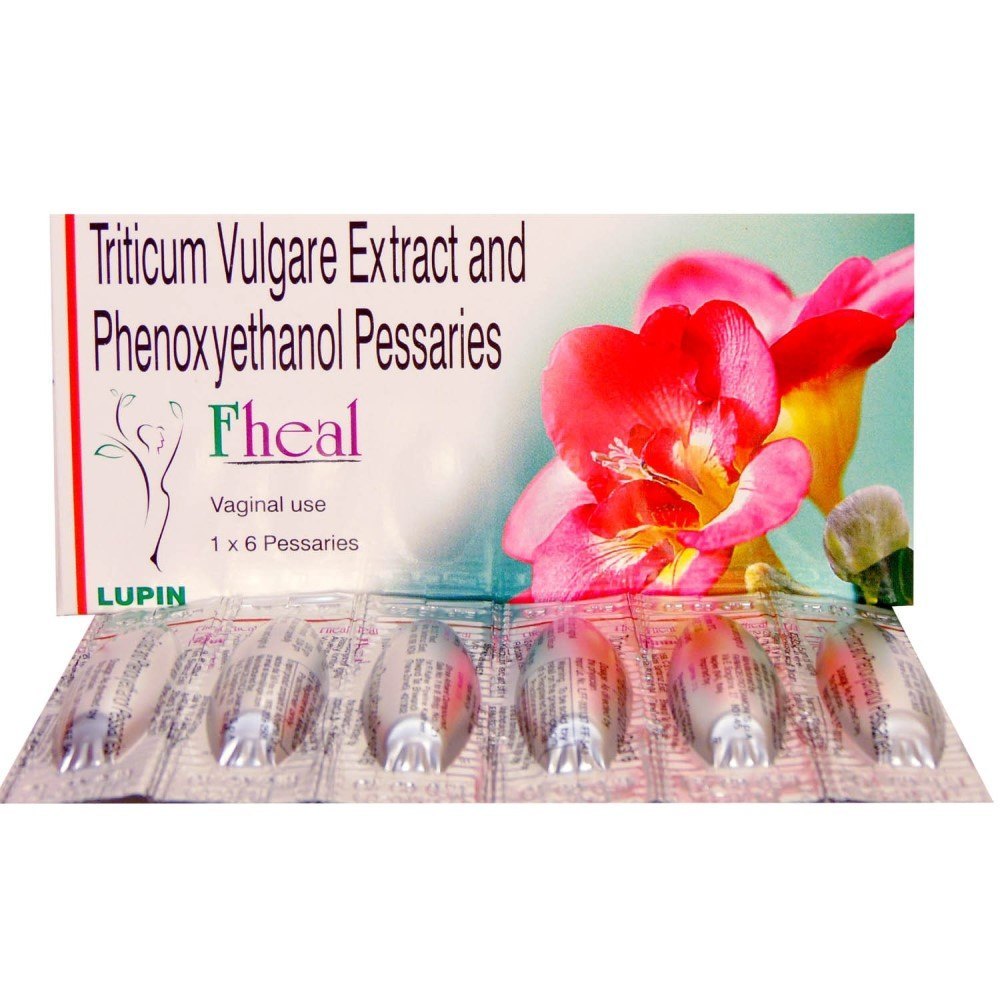 Triticum Vulgare Extract and Phenoxyethanol Fheal Pessaries, Normal Skin, Type Of Packaging: Packet
