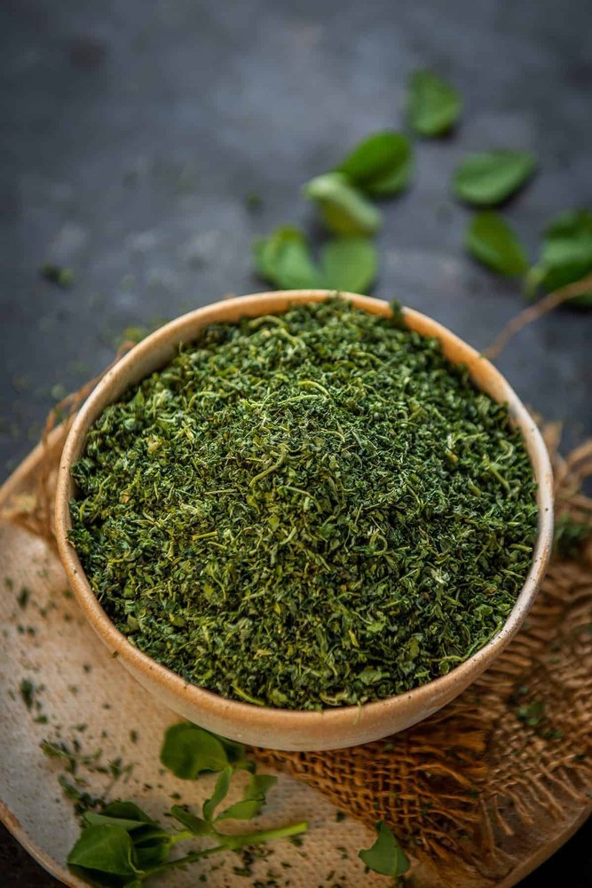 Kalash Foods Green Kasuri Methi Leaves, Packaging Size: 20 kg