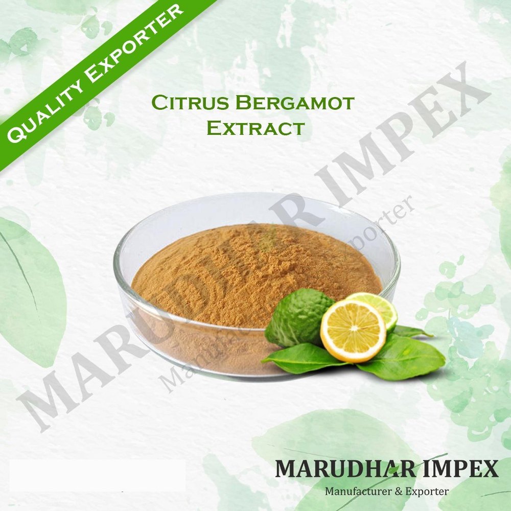 Brown Citrus Bergamot Extract, Form: Powder