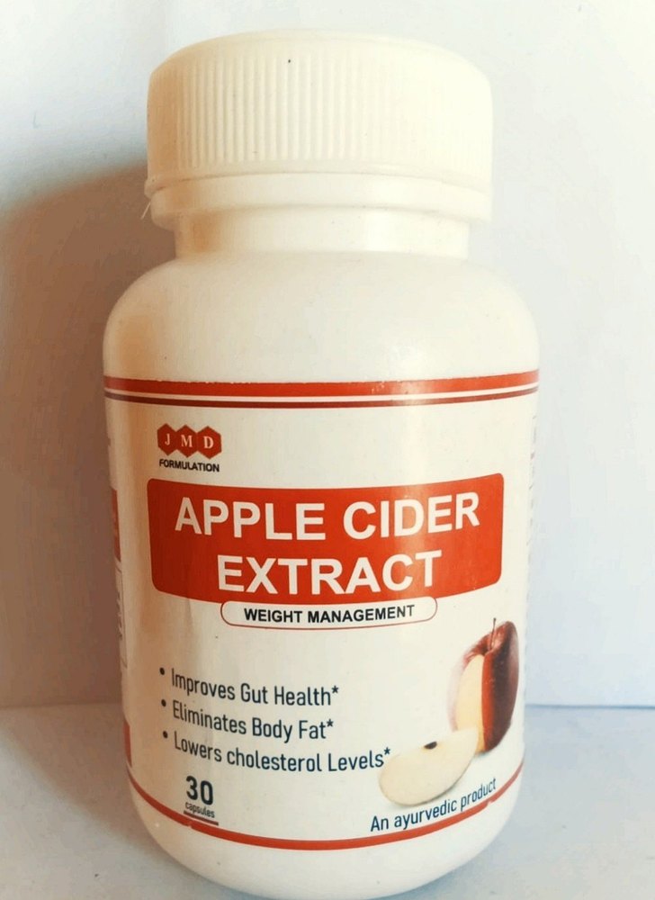 Brown JMD Ayurvedic Apple Cider Extract, Packaging Type: Bottle, Packaging Size: 30 Nos