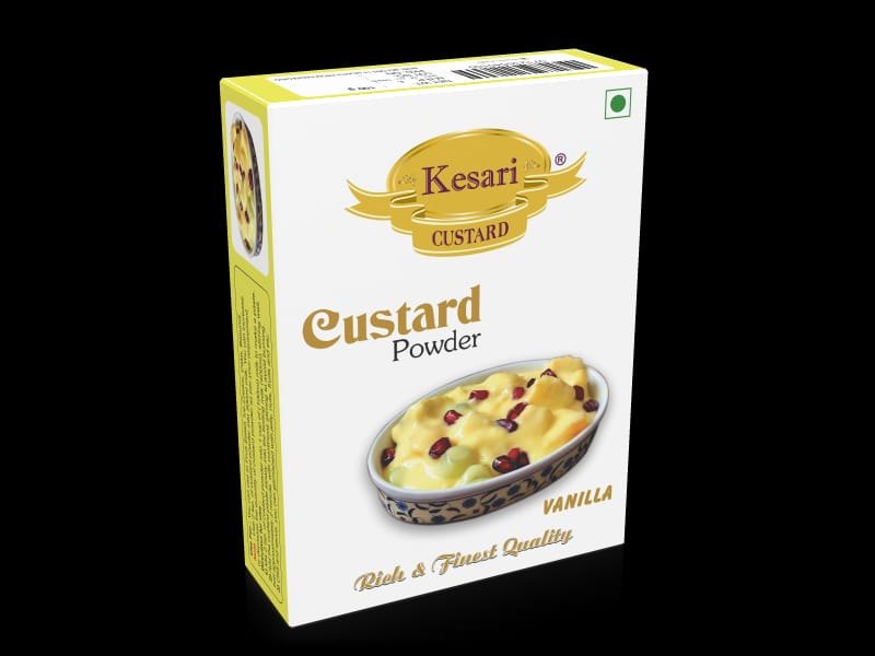 100g Kesari Vanilla Custard Powder, Packaging Size: 100 Gm