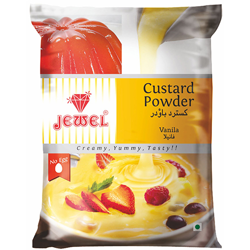 Yellow Vanilla Custard Powder Vanila, For Food, Pack Type: Standard