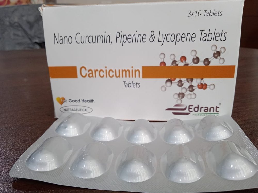 Nano Curcumin 500 Mg Capsules, Non prescription, Packaging Type: Aluminium-Aluminium