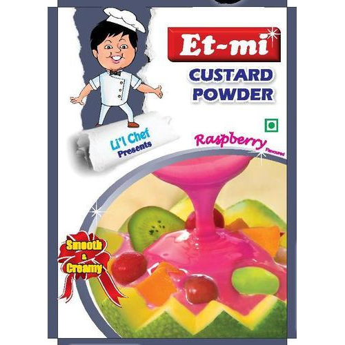 Et-mi Raspberry Custard Powder, For Bakery