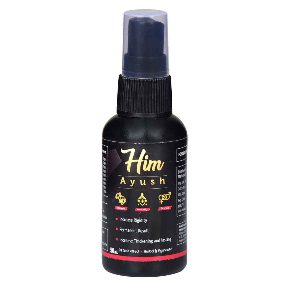 Him Ayush Oil Sexual Health Supplement, Captain Biotech