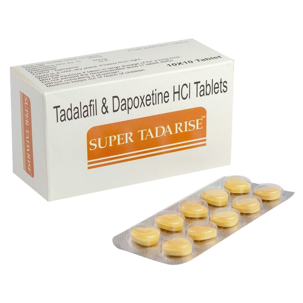 Super Tadarise Tadalafil & Dapoxetine Tablets