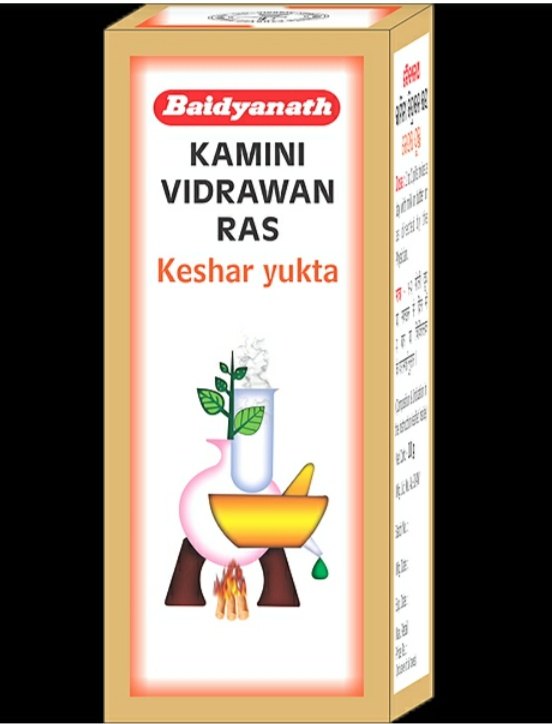 Ayurvedic Medicine Kamini Vidrawan Ras, Packaging Type: Bottle, Grade Standard: H