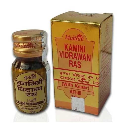 Multani Kamini Vidrawan Ras Tablet, 10 gm