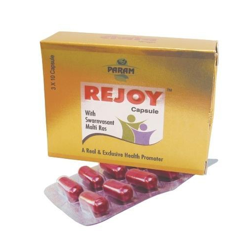 Param Rejoy Capsule, Packaging Type: Box, 3x10 Capsules img