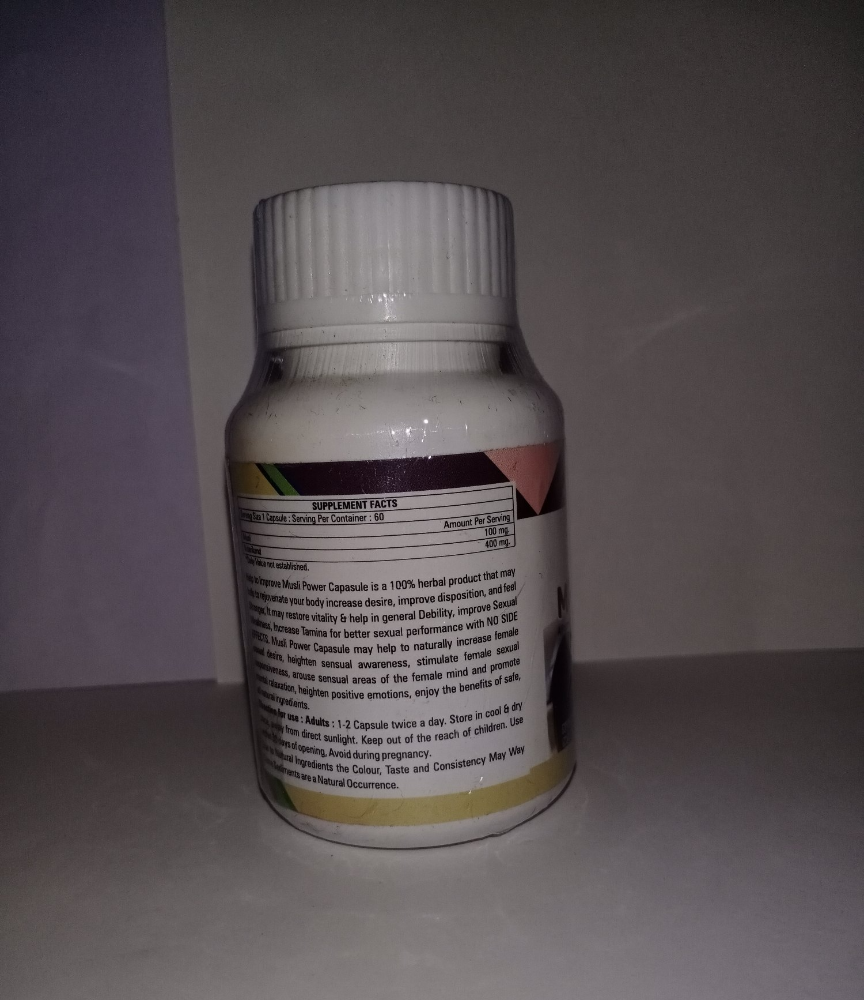 Musli Power Capsule, 60 Tablets