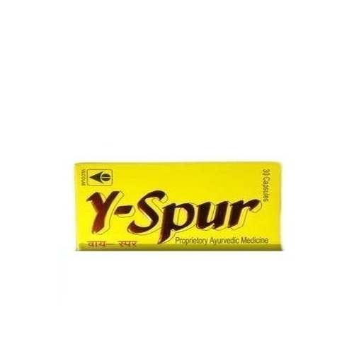 Y- Spur Capsule, Grade Standard: Medicine Grade, Packaging Size: 1 X 30