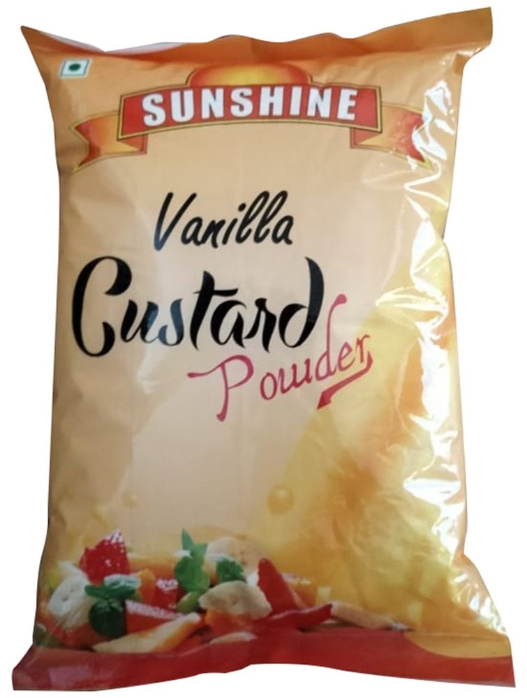 White Sunshine Vanilla Custard Powder, For Food Industry, Packaging Size: 1 Kg