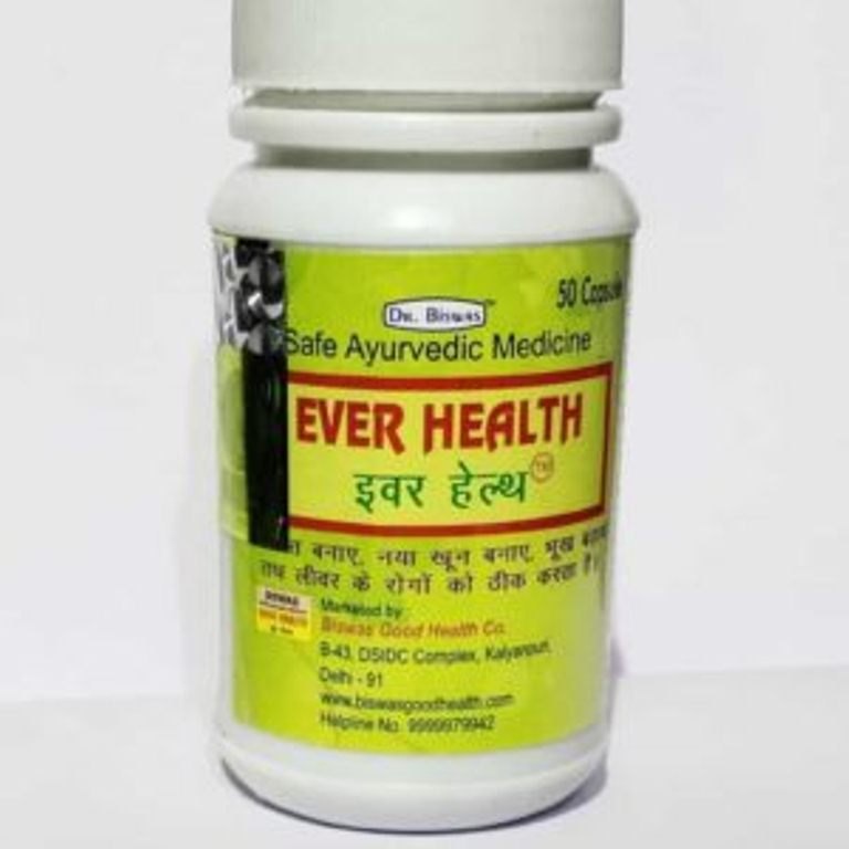 DR. BISWAS Ever Health Capsule, Packaging Type: Bottle