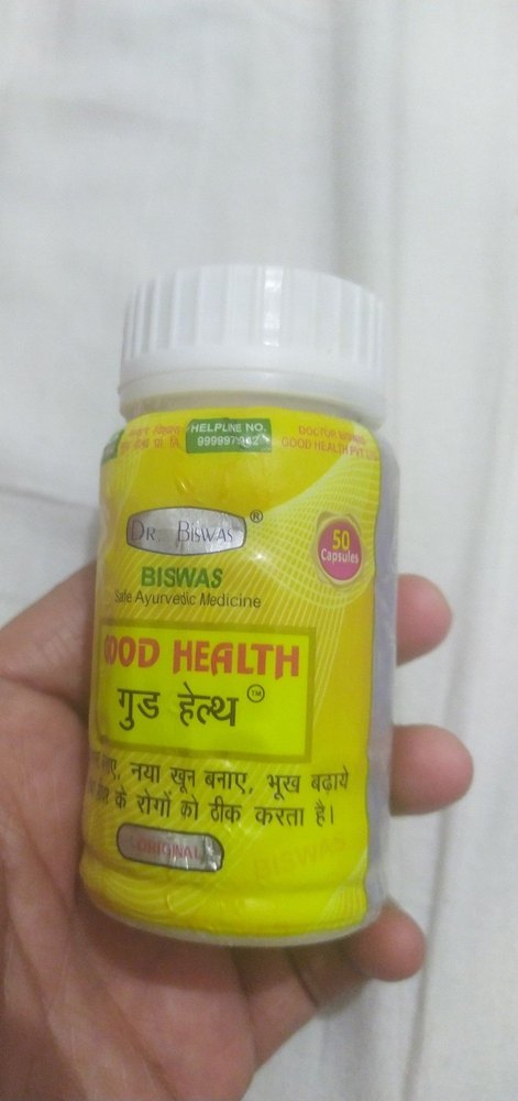 Herbal Dr Biswas Good Health Capsule Original, Packaging Type: Bottle, Packaging Size: 50 Capsules