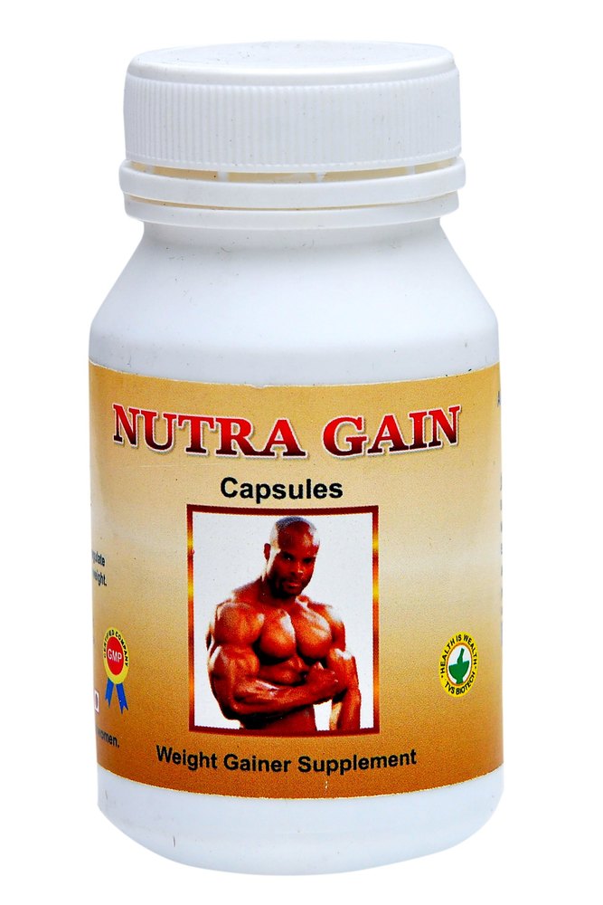 Herbal Blend Of Extracts Weight Gainer Capsules, Prescription