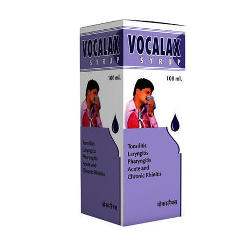 Vocalax Anti Tonsillitis Syrup, Packaging: 100 mL