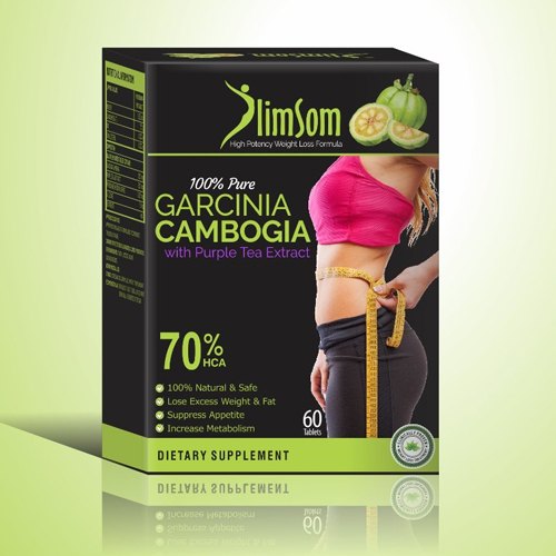Slimsom Garcinia Cambogia Dietary Supplement Tablets, Pack Size: 60 Tablets, Type Of Packing: Box