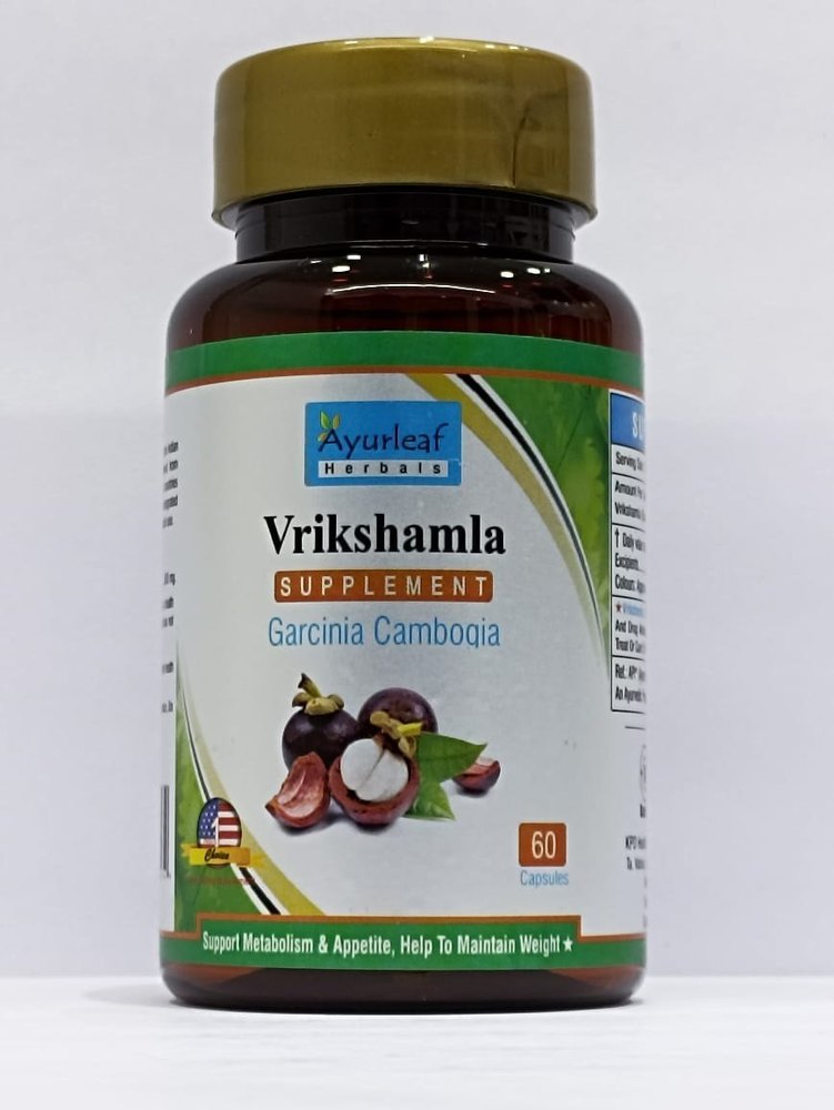 Vrikshamla Garcinia Cambogia, Packaging Type: Bottle, Packaging Size: 1 X 60 Caps