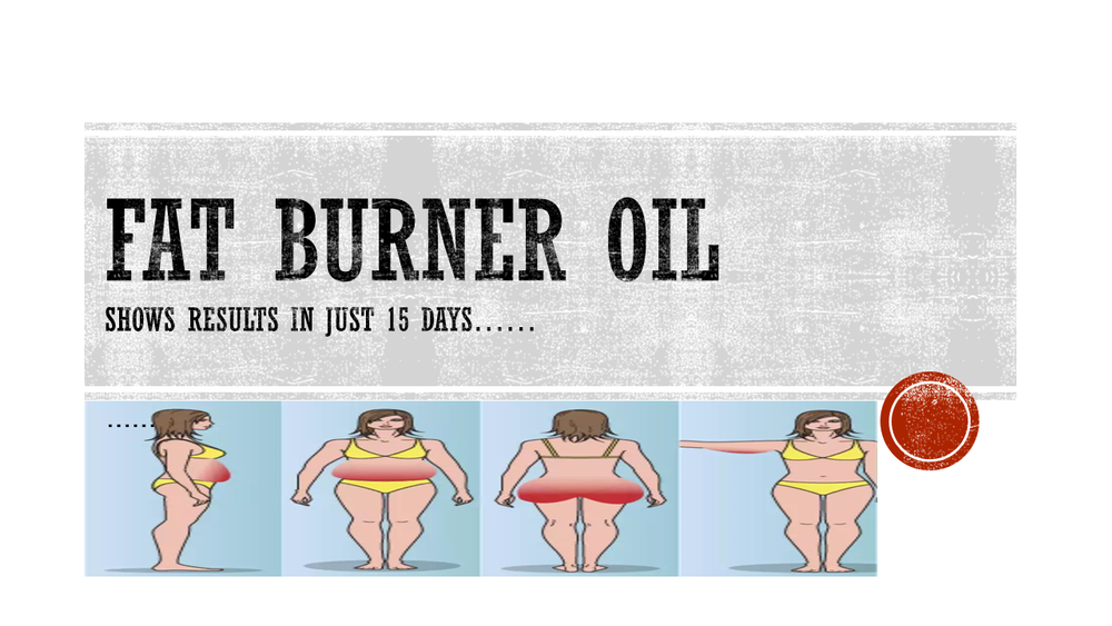 Fat Burner Oil, Packaging Size: One Litre