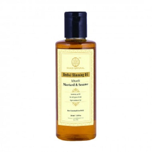khadi natural Slimming Oil, Packaging Type: Bottle