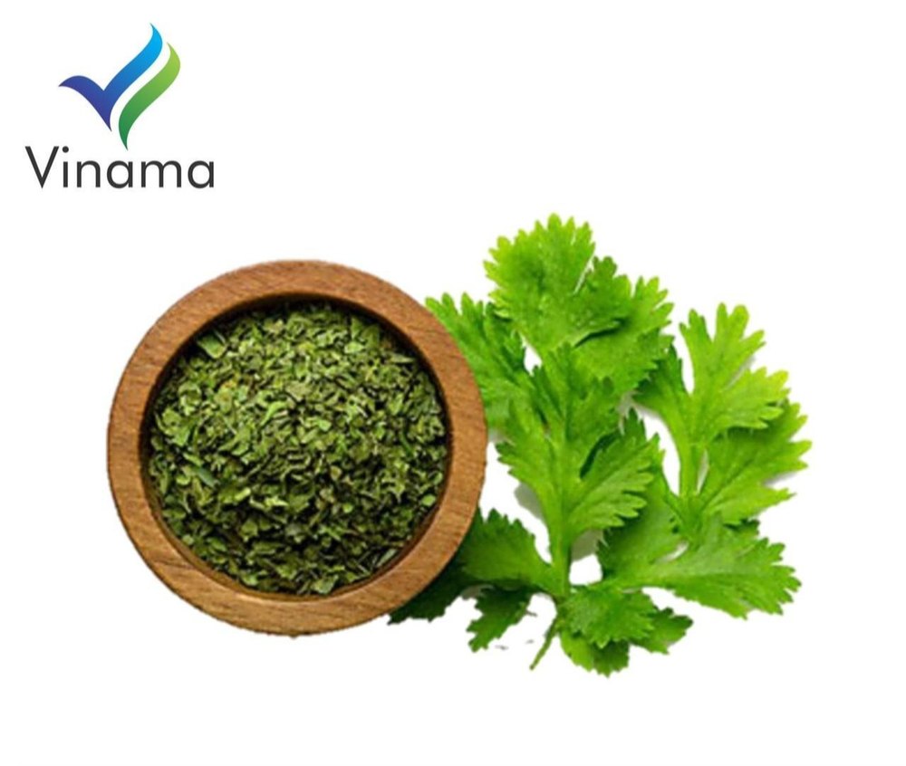 Green Dried Coriander Leaves, For Cooking