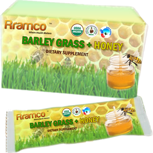 Barleygrass with Honey Food Supplement