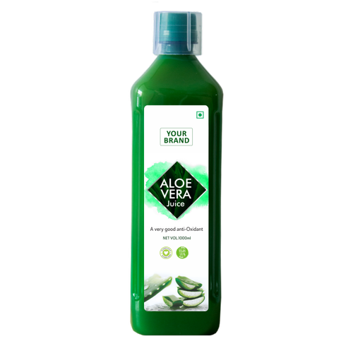 Aloevera Juice Private Label Manufacturer, Packaging Type: Bottle