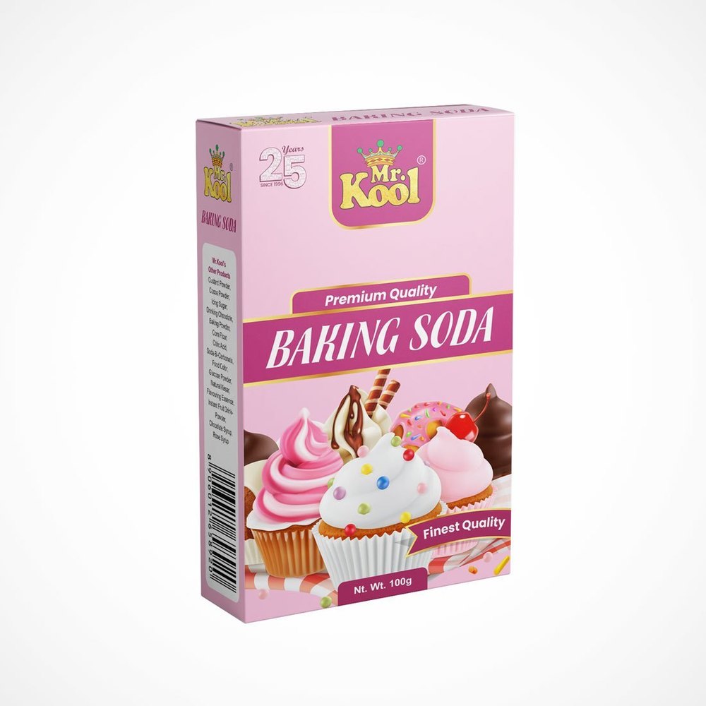 MR. KOOL White Soda Bi Carb Baking Soda, Powder, Packaging Size: 400 Gm - 500 Gm - 1 Kg - 25 Kg