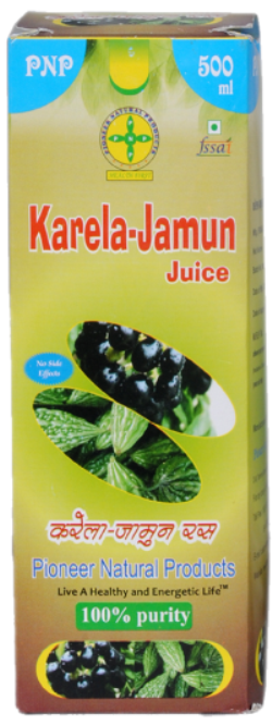 pioneer Herbal Karela Jamun Juice 1000 ml, For food