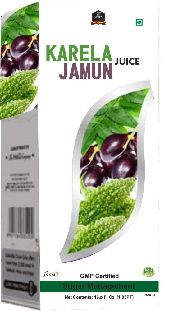 Taj Karela Jamun Juice, Packaging Type: Bottle, Packaging Size: 1000 ml