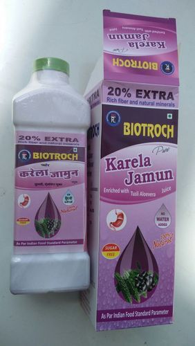 18- Month Karela Jamun Juice, Packaging Type: Bottle, 500ml, 1000ml