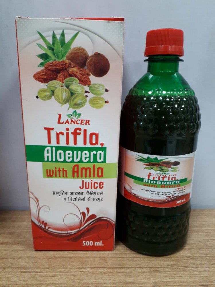 Trifla Alovera With Amla Juice, Packaging Type: Bottle, Packaging Size: 500 Ml