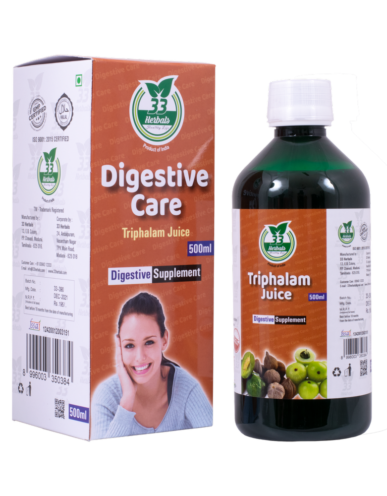 Natural Triphala Juice (Triphala Juice)