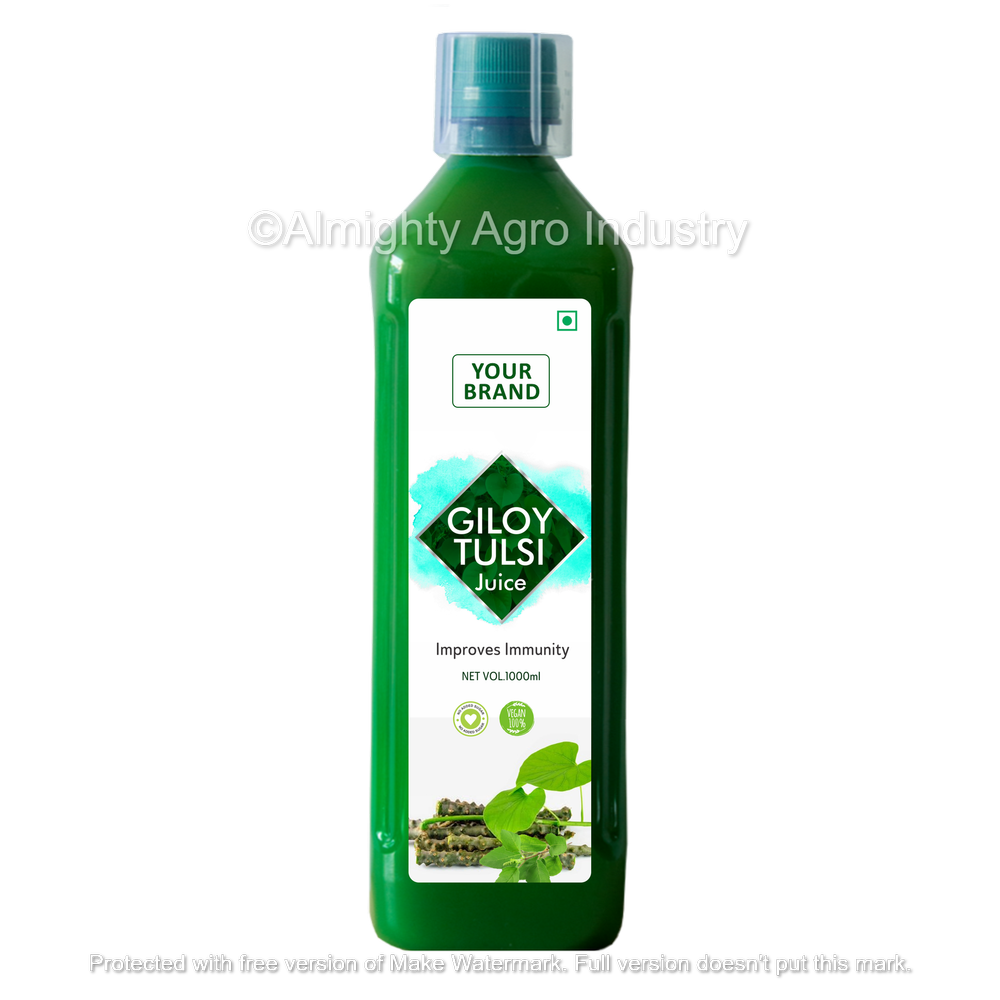 private label Brown Tulsi Giloy Ras, Liquid, Packaging Size: 500/1000 ml