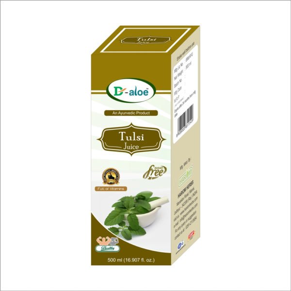 D-Aloe Tulsi Juice, Packaging Type: Bottle, Packaging Size: 500 ml