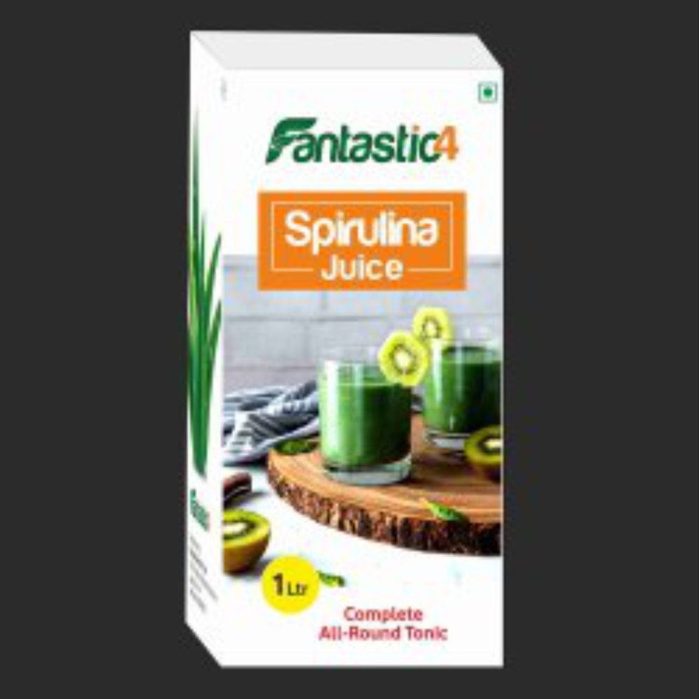 Khushi export Spirulina Juice, 1000 ml, Packaging Type: Bottle