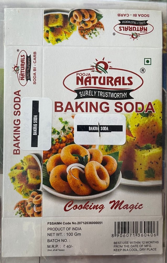 Pooja Naturals Baking Soda, Powder