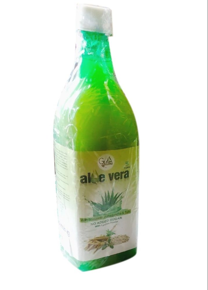 Organic Aloe Vera Juice, Packaging Type: Bottle, 1 Liter