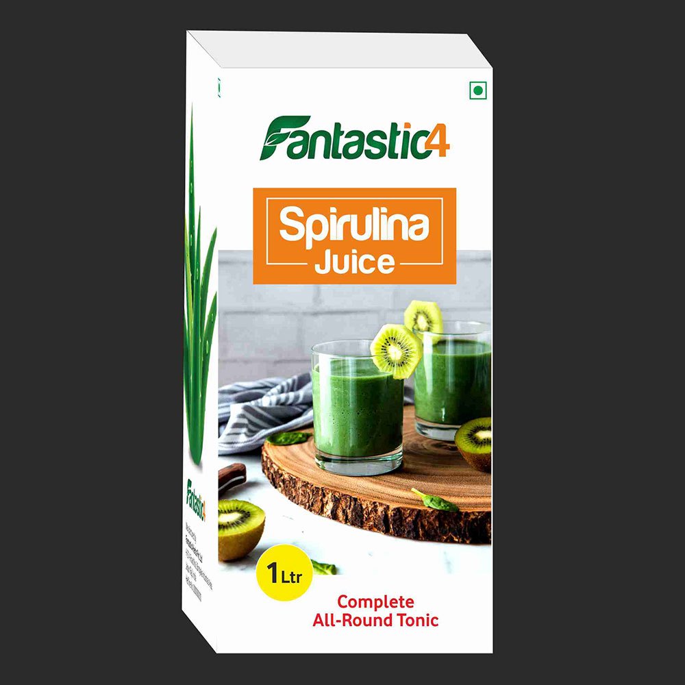 Fantastic4 Spirulina Juice, Packaging Type: Bottle, Packaging Size: 1 L